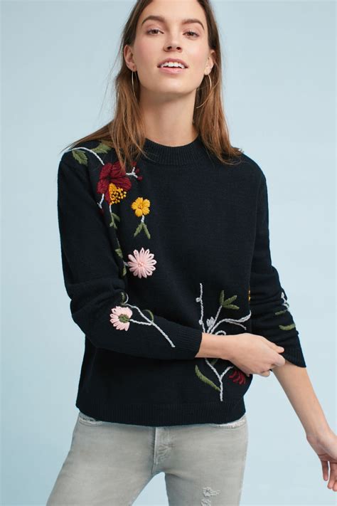 Embroidered Sweater 